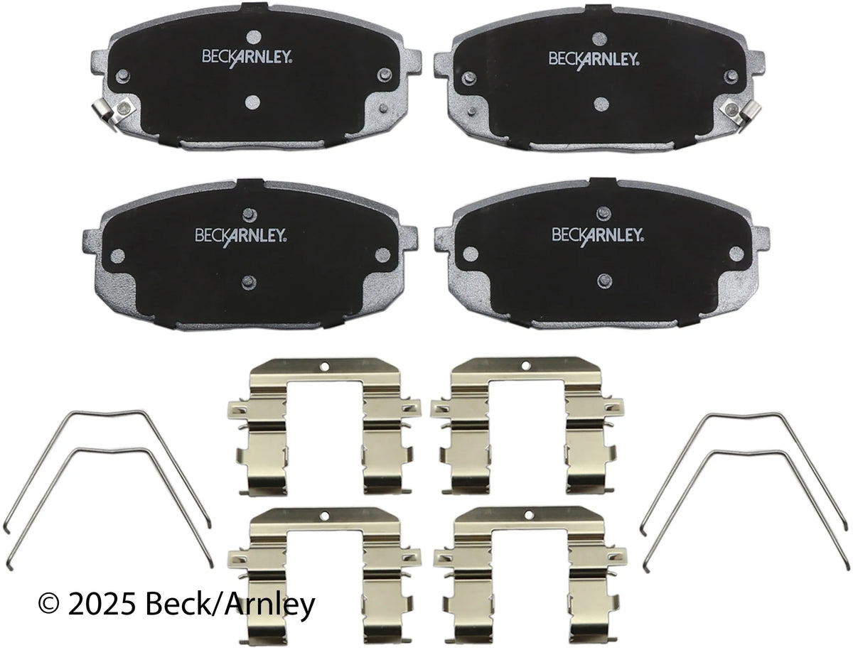 Beck/Arnley 085-6900 2010-2013 Kia Forte Disc Brake Pad Set