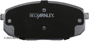 Beck/Arnley 085-6900 2010-2013 Kia Forte Disc Brake Pad Set