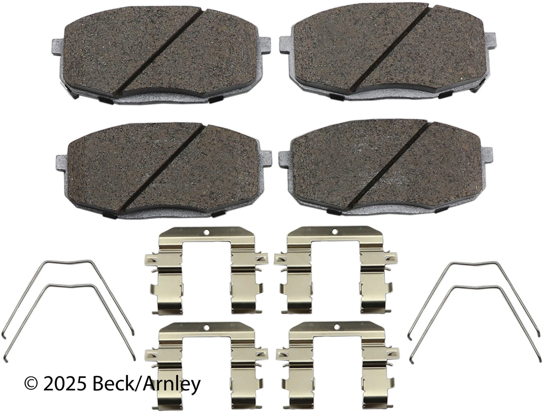 Beck/Arnley 085-6900 2010-2013 Kia Forte Disc Brake Pad Set