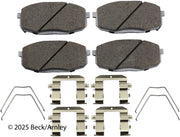 Beck/Arnley 085-6900 2010-2013 Kia Forte Disc Brake Pad Set