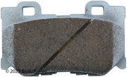Beck/Arnley 085-6908 2023-2026 Nissan Z Disc Brake Pad Set