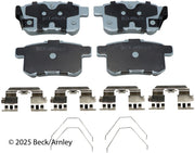 Beck/Arnley 085-6926 2011-2017 Honda Accord Disc Brake Pad Set