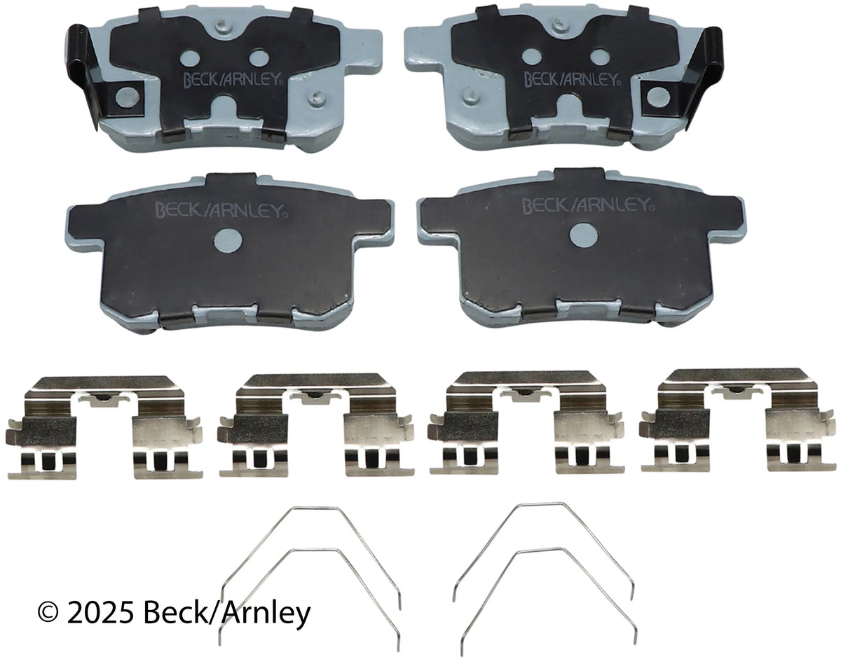 Beck/Arnley 085-6926 2011-2017 Honda Accord Disc Brake Pad Set