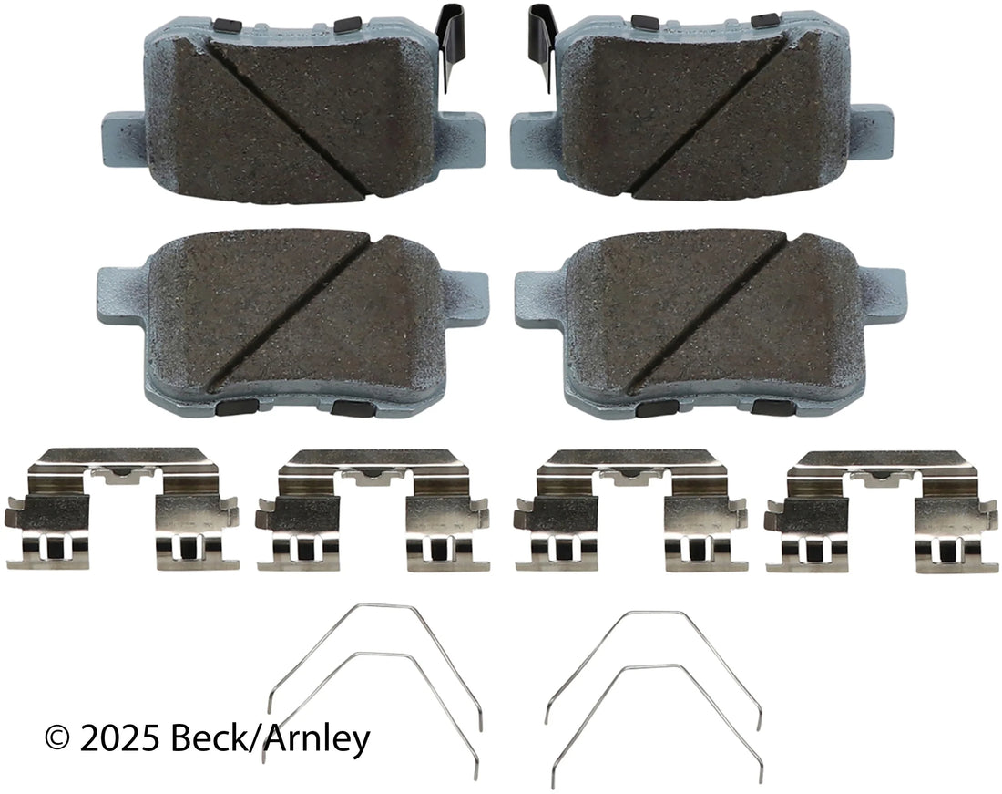 Beck/Arnley 085-6926 2011-2017 Honda Accord Disc Brake Pad Set