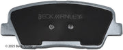 Beck/Arnley 085-6932 2010-2016 Hyundai Santa Fe Disc Brake Pad Set