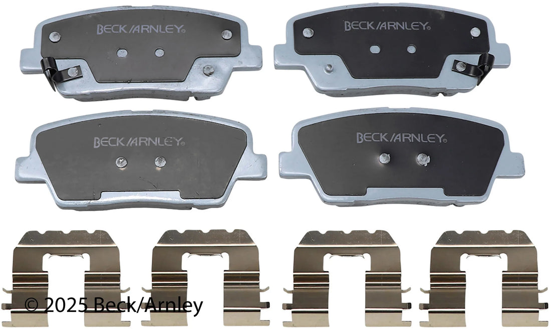 Beck/Arnley 085-6932 2010-2016 Hyundai Santa Fe Disc Brake Pad Set