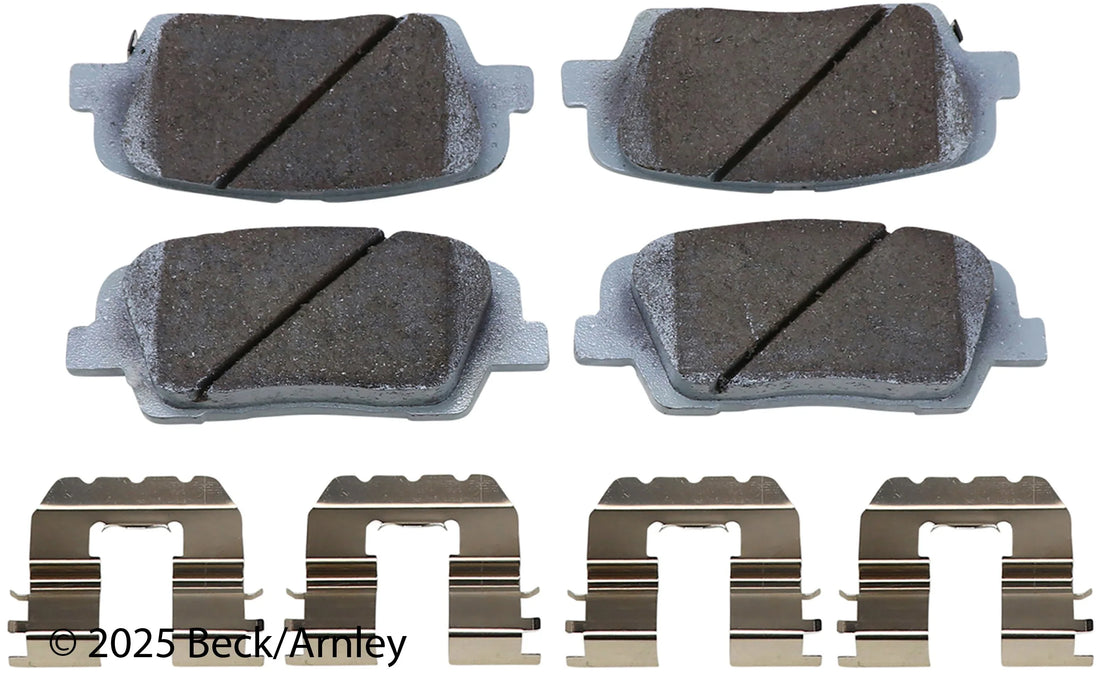 Beck/Arnley 085-6932 2010-2016 Hyundai Santa Fe Disc Brake Pad Set
