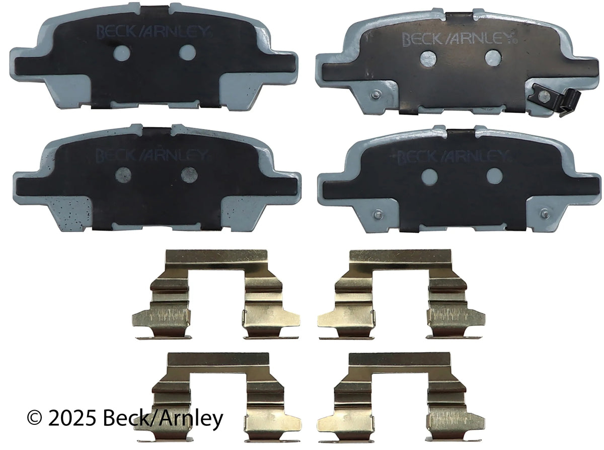 Beck/Arnley 085-6933 2013-2020 Nissan Pathfinder Disc Brake Pad Set