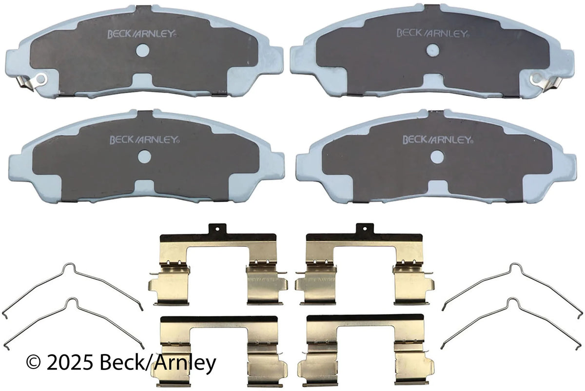 Beck/Arnley 085-6934 2009-2015 Honda Pilot Disc Brake Pad Set