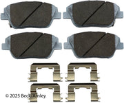 Beck/Arnley 085-6935 2011-2016 Kia Optima Disc Brake Pad Set