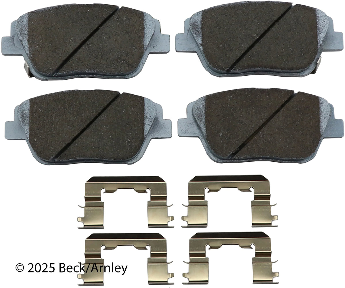Beck/Arnley 085-6935 2011-2016 Kia Optima Disc Brake Pad Set