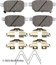 Beck/Arnley 085-6936 2017-2018 Toyota Corolla iM Disc Brake Pad Set