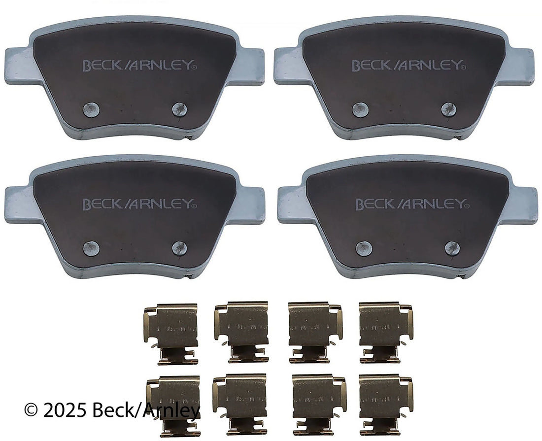 Beck/Arnley 085-6940 2011-2016 Volkswagen Eos Disc Brake Pad Set