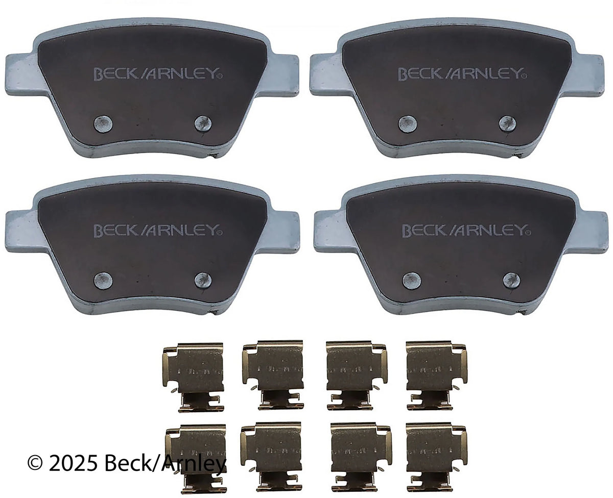Beck/Arnley 085-6940 2011-2016 Volkswagen Eos Disc Brake Pad Set