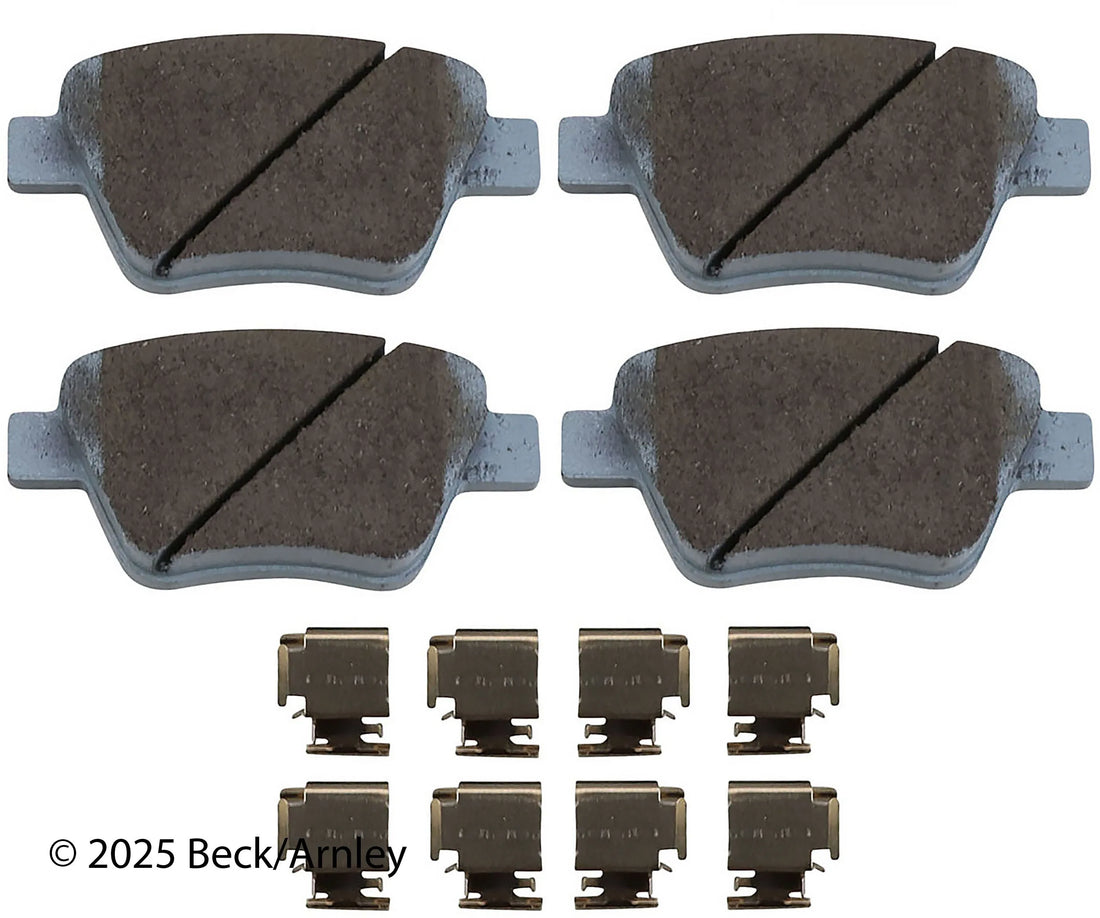 Beck/Arnley 085-6940 2011-2016 Volkswagen Eos Disc Brake Pad Set