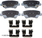 Beck/Arnley 085-6941 2012-2017 Hyundai Azera Disc Brake Pad Set
