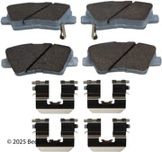 Beck/Arnley 085-6941 2012-2017 Hyundai Azera Disc Brake Pad Set