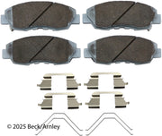 Beck/Arnley 085-6946 2012-2015 Honda Civic Disc Brake Pad Set
