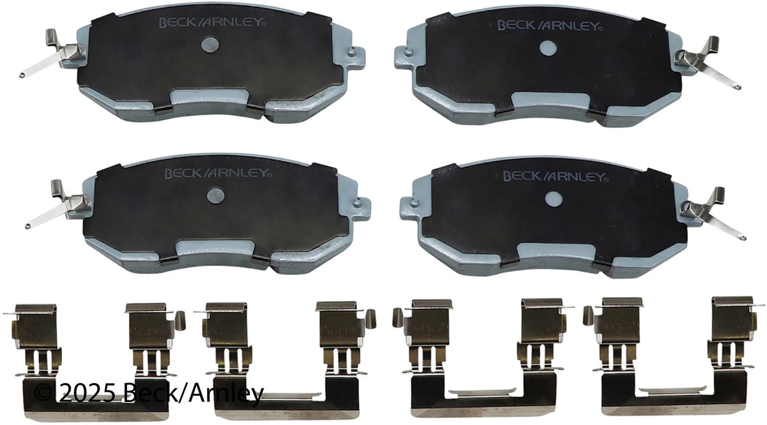 Beck/Arnley 085-6947 2022-2026 Toyota GR86 Disc Brake Pad Set
