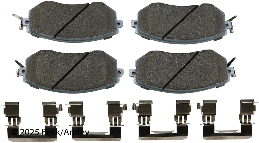 Beck/Arnley 085-6947 2022-2026 Toyota GR86 Disc Brake Pad Set