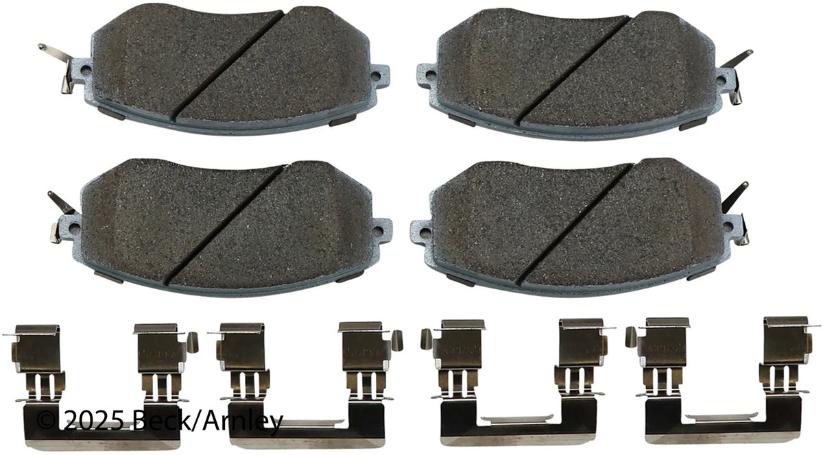 Beck/Arnley 085-6947 2022-2026 Toyota GR86 Disc Brake Pad Set
