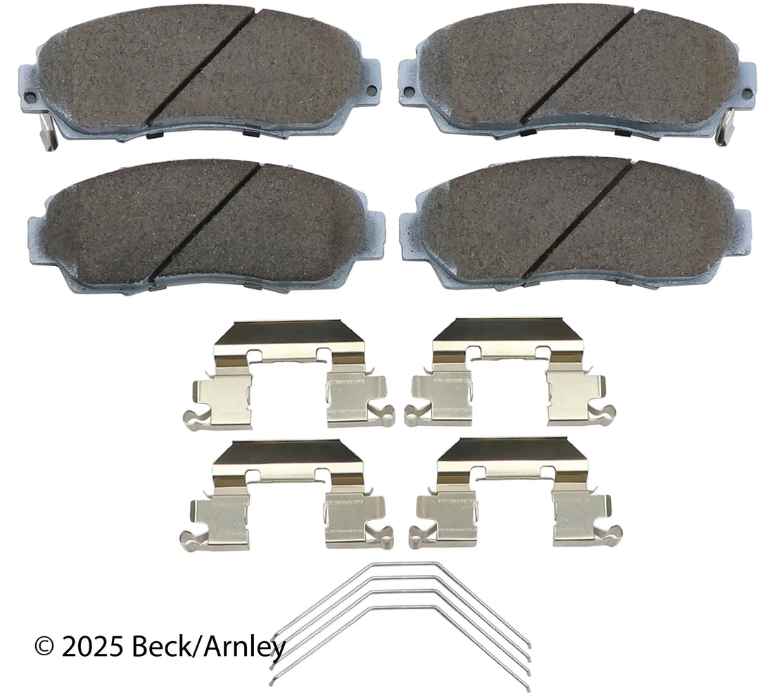 Beck/Arnley 085-6948 2019-2025 Honda Passport Disc Brake Pad Set