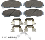 Beck/Arnley 085-6948 2019-2025 Honda Passport Disc Brake Pad Set