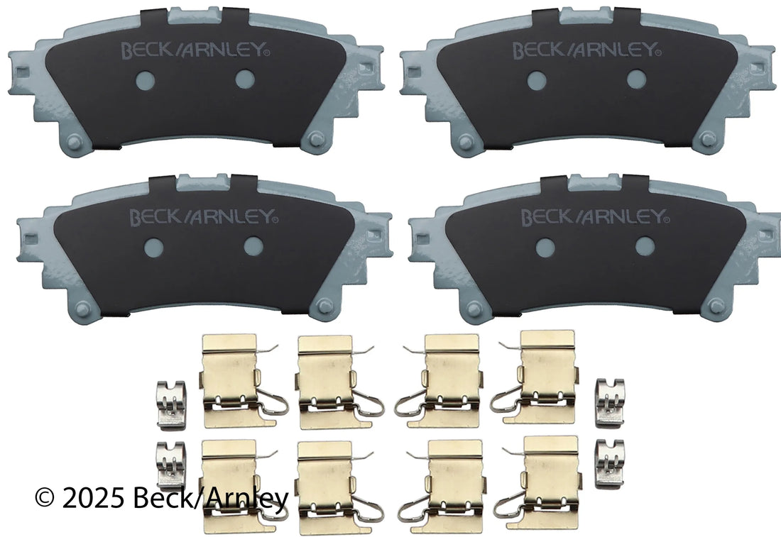 Beck/Arnley 085-6949 2015-2020 Lexus RC350 Disc Brake Pad Set