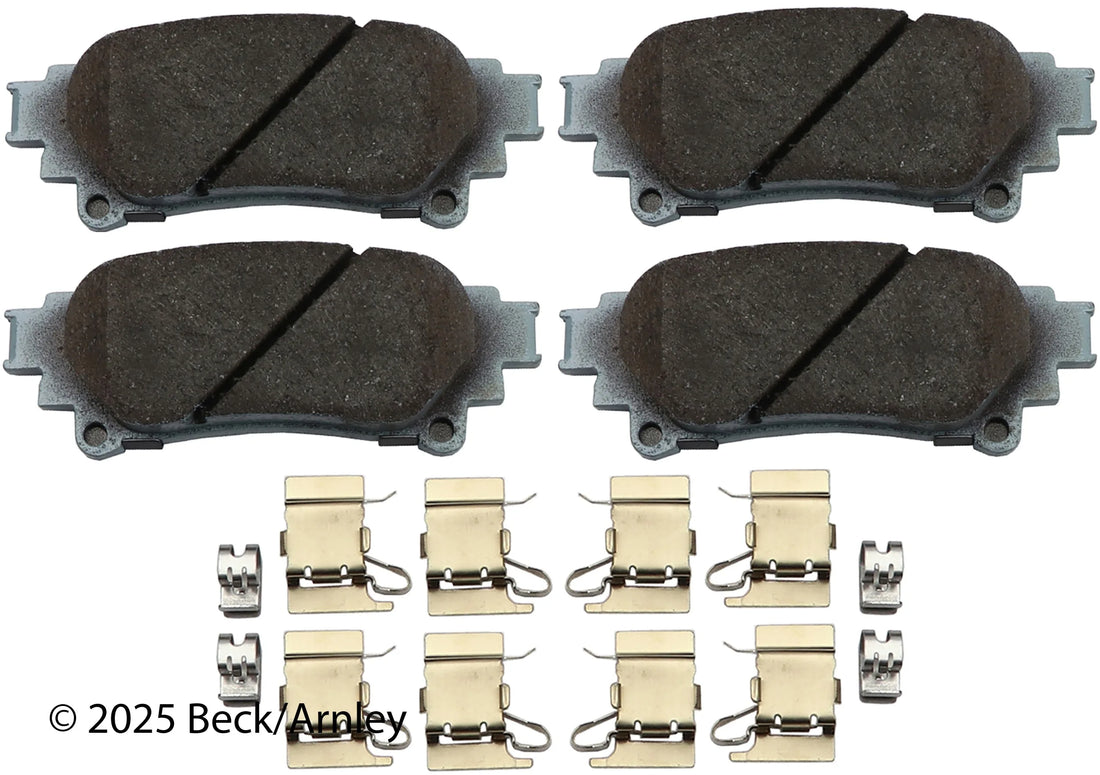 Beck/Arnley 085-6949 2015-2020 Lexus RC350 Disc Brake Pad Set