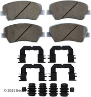 Beck/Arnley 085-6950A 2011-2016 Hyundai Elantra Disc Brake Pad Set