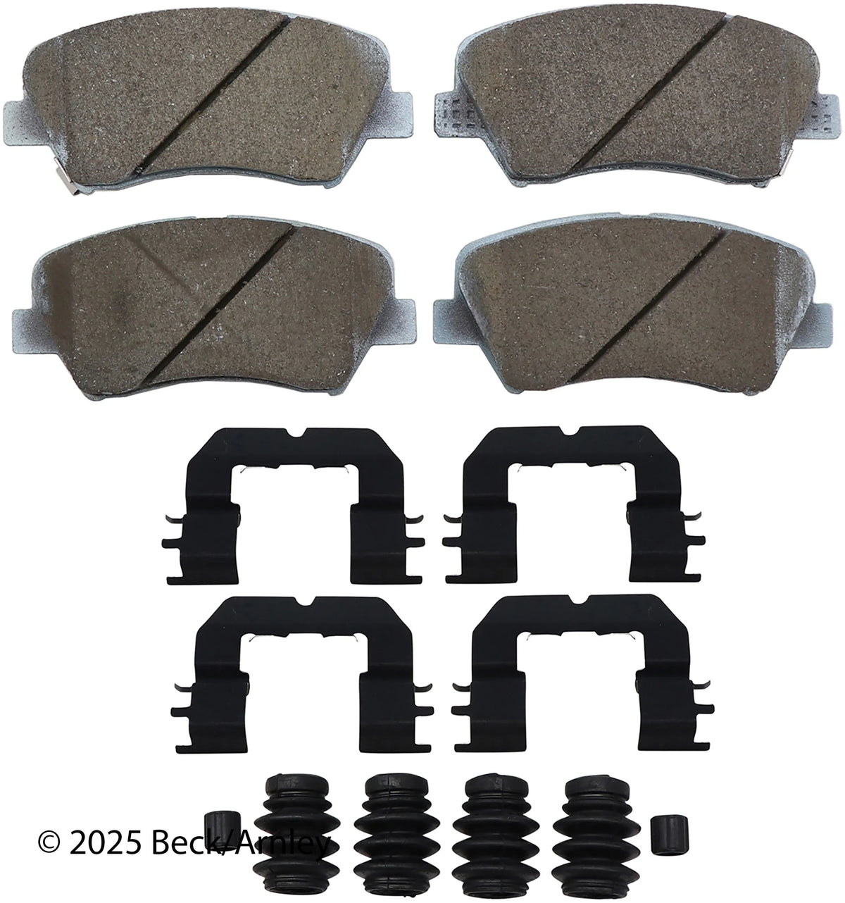 Beck/Arnley 085-6950A 2011-2016 Hyundai Elantra Disc Brake Pad Set