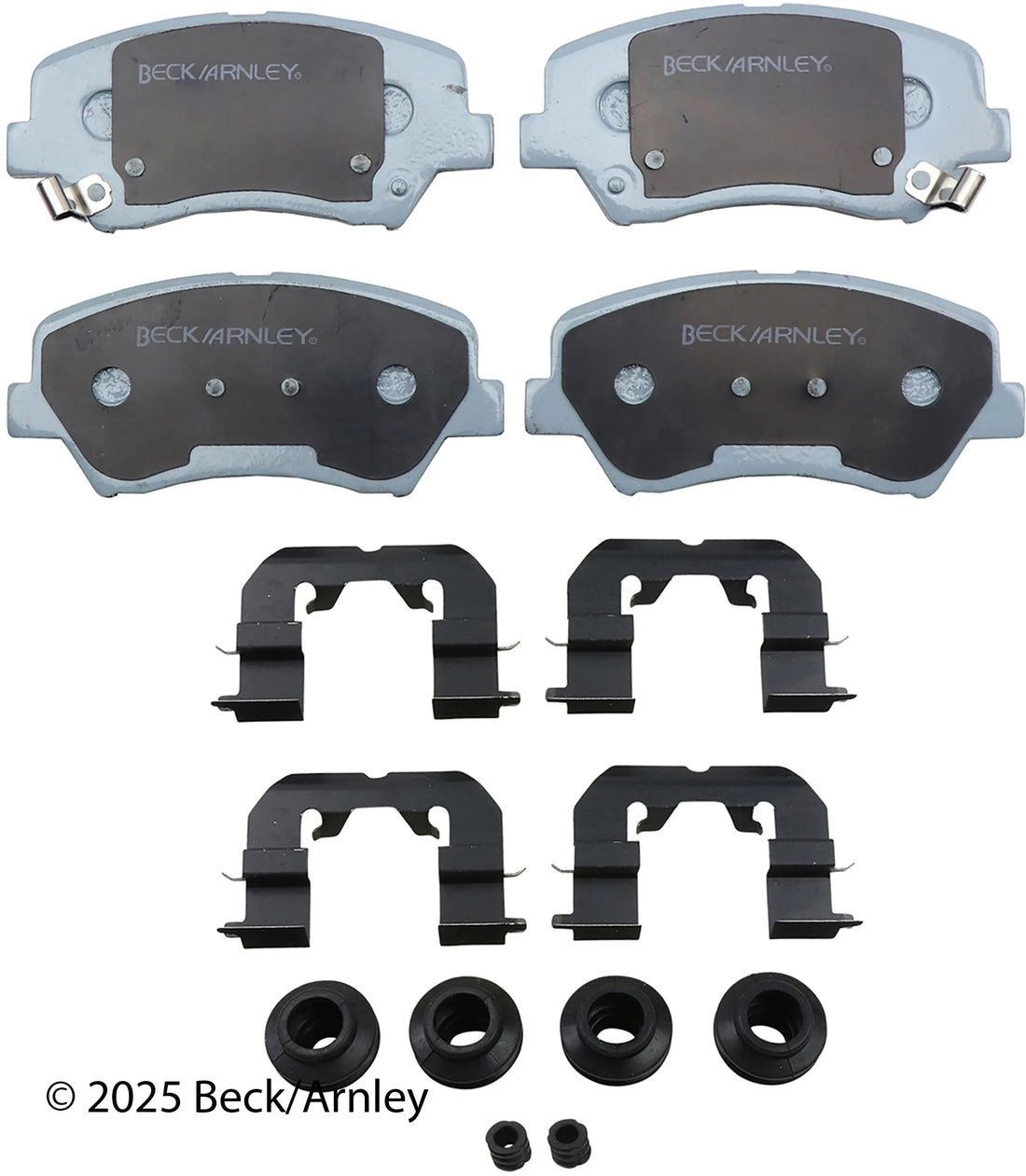 Beck/Arnley 085-6950B 2013-2016 Hyundai Elantra GT Disc Brake Pad Set