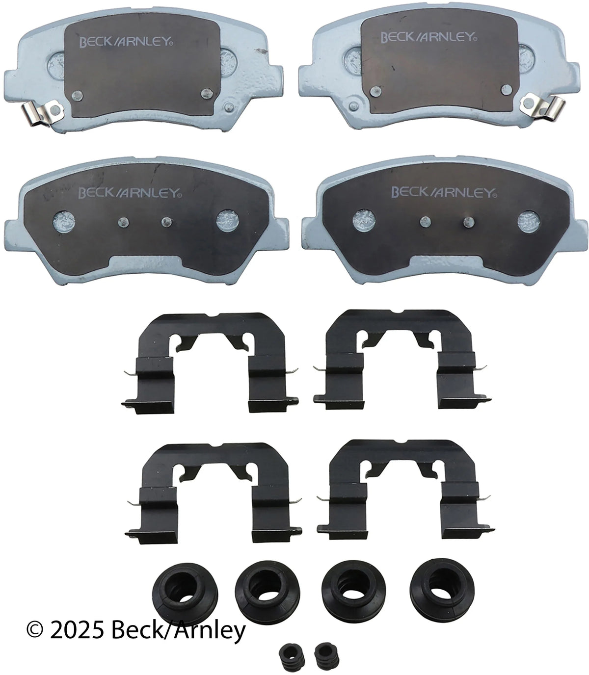 Beck/Arnley 085-6950B 2013-2016 Hyundai Elantra GT Disc Brake Pad Set