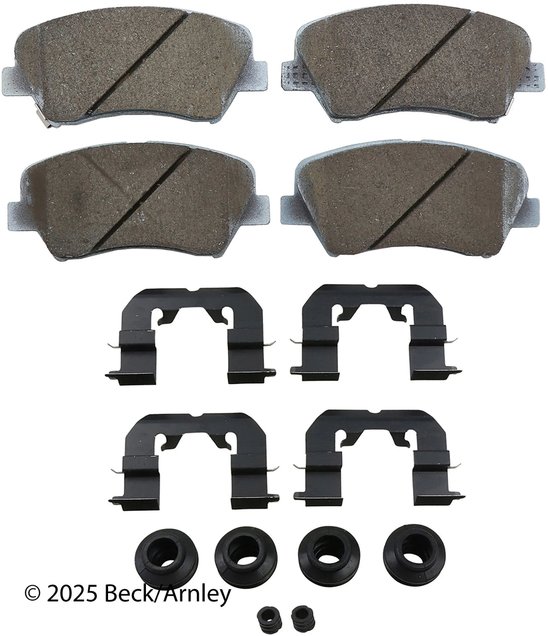 Beck/Arnley 085-6950B 2013-2016 Hyundai Elantra GT Disc Brake Pad Set