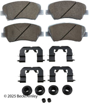 Beck/Arnley 085-6950B 2013-2016 Hyundai Elantra GT Disc Brake Pad Set
