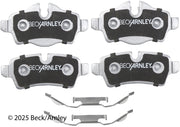 Beck/Arnley 085-6951 2015-2018 Volvo V60 Disc Brake Pad Set