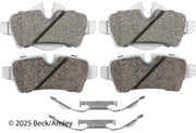 Beck/Arnley 085-6951 2015-2018 Volvo V60 Disc Brake Pad Set