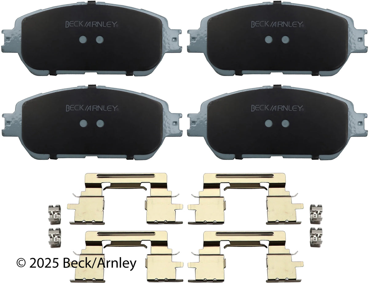 Beck/Arnley 085-6952 2005-2015 Toyota Tacoma Disc Brake Pad Set