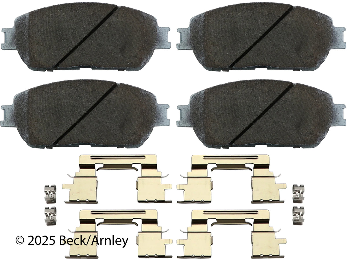 Beck/Arnley 085-6952 2005-2015 Toyota Tacoma Disc Brake Pad Set