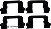 Beck/Arnley 085-6955 2015-2020 Acura TLX Disc Brake Pad Set