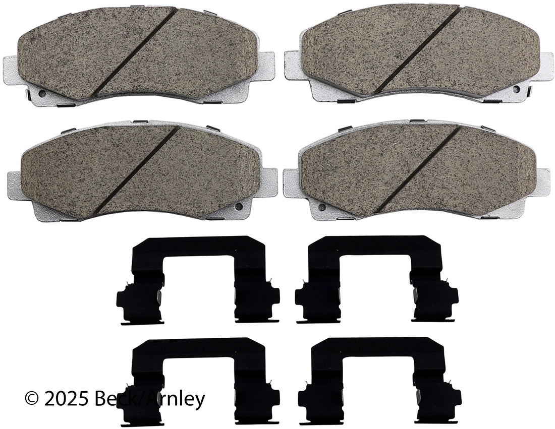 Beck/Arnley 085-6955 2015-2020 Acura TLX Disc Brake Pad Set
