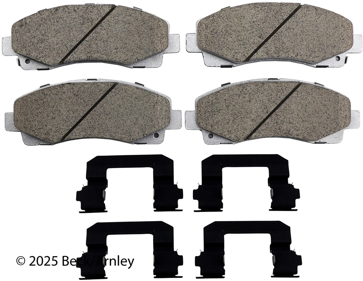 Beck/Arnley 085-6955 2015-2020 Acura TLX Disc Brake Pad Set