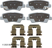 Beck/Arnley 085-6956 2012-2017 Kia Rio Disc Brake Pad Set