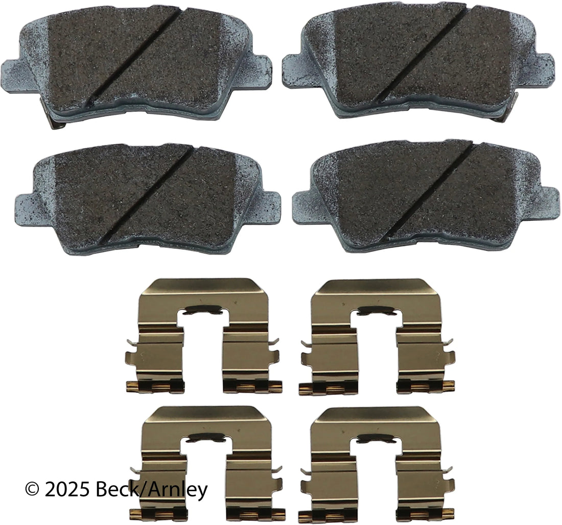 Beck/Arnley 085-6956 2012-2017 Kia Rio Disc Brake Pad Set