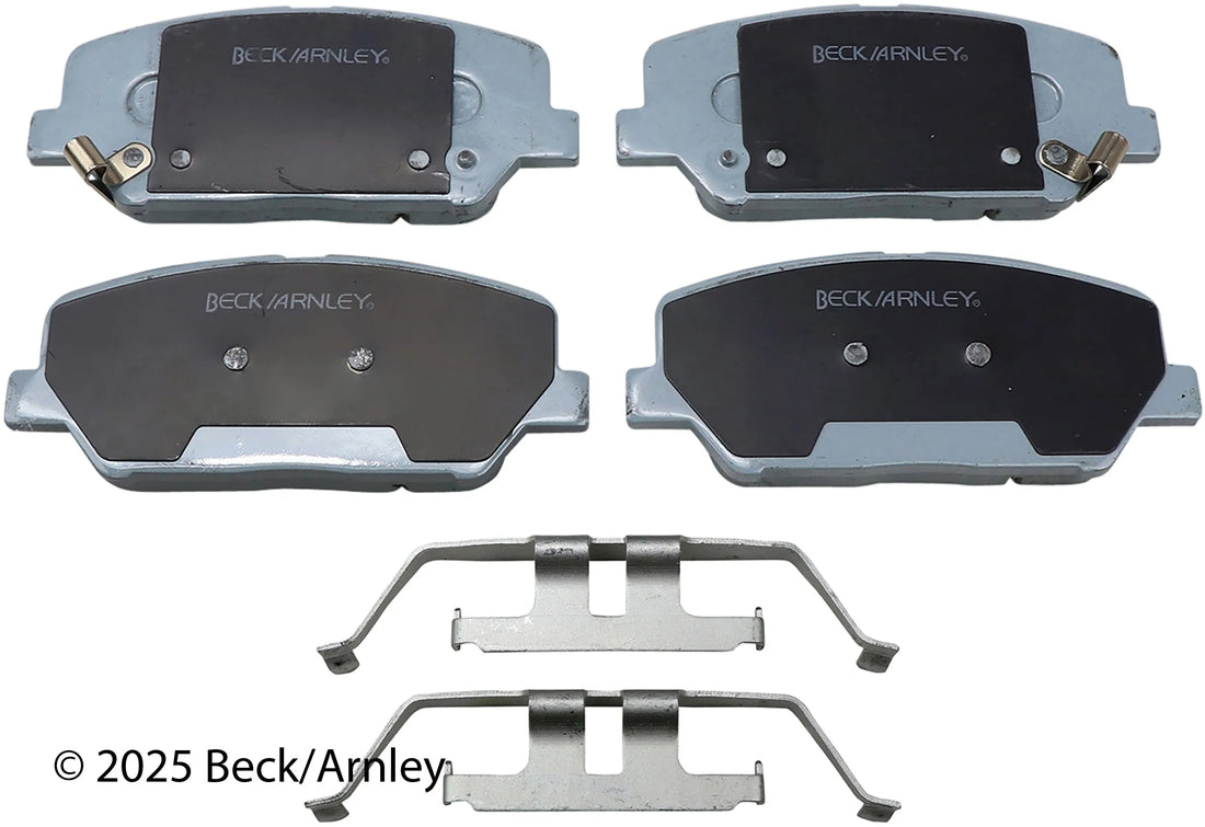 Beck/Arnley 085-6958 2010-2016 Hyundai Genesis Coupe Disc Brake Pad Set