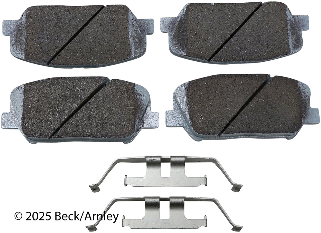 Beck/Arnley 085-6958 2010-2016 Hyundai Genesis Coupe Disc Brake Pad Set