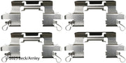 Beck/Arnley 085-6961 2013-2026 Nissan Altima Disc Brake Pad Set