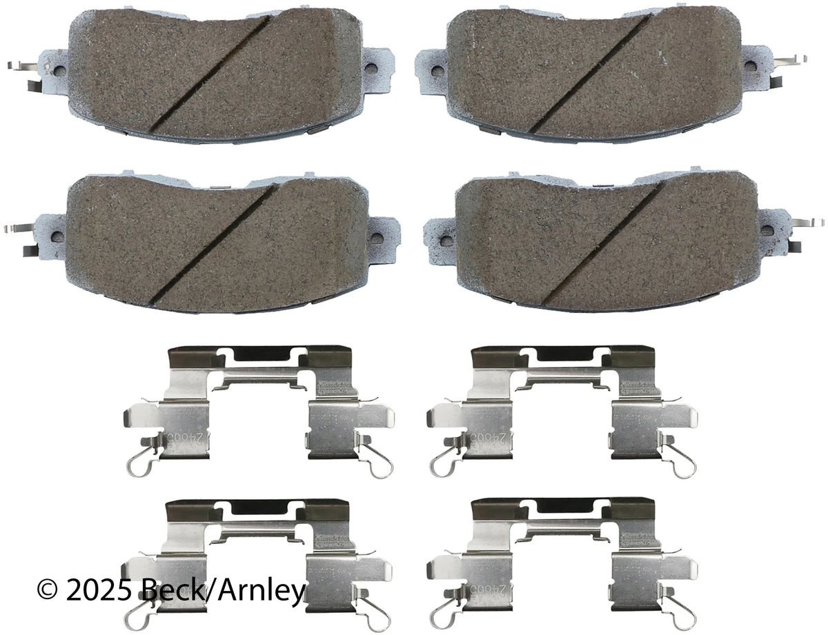Beck/Arnley 085-6961 2013-2026 Nissan Altima Disc Brake Pad Set