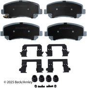 Beck/Arnley 085-6963 2013-2025 Mazda CX-5 Disc Brake Pad Set