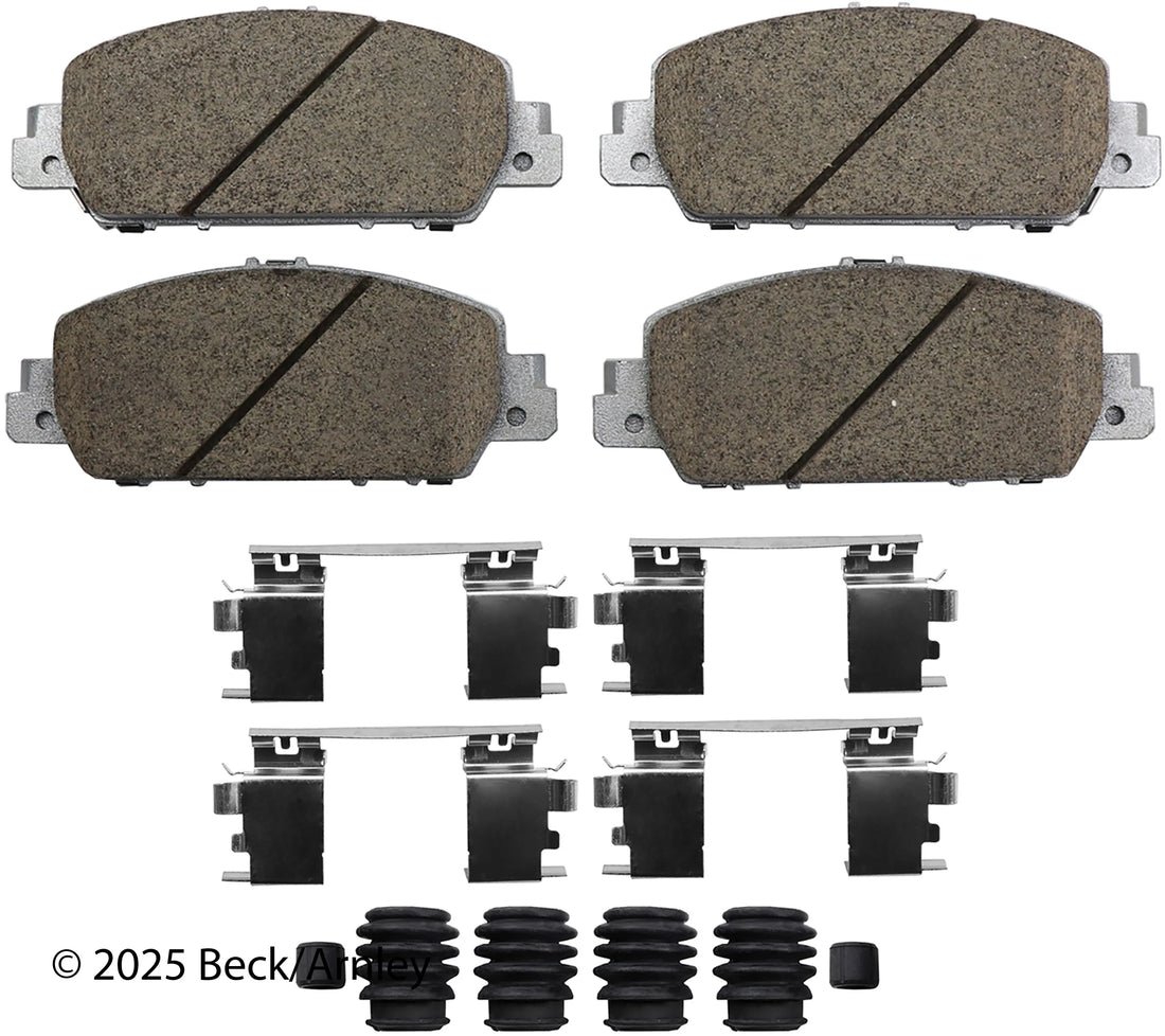 Beck/Arnley 085-6970 2013-2026 Honda Accord Disc Brake Pad Set